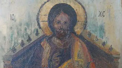 H108-Ikone-auf Holz-Gemälde-Bild