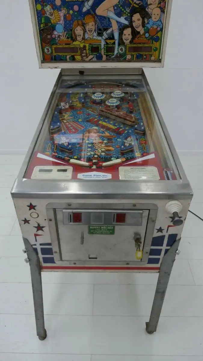 2448-Flipper-Flippermaschine-Flipperautomat-Pin Ball-Old Coney Island 11