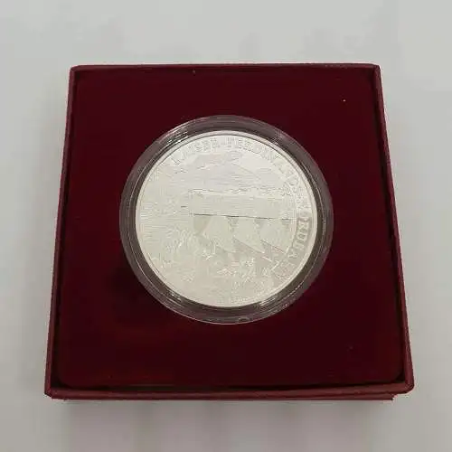 Münze Österreich 20 Euro 2007 Kaiser-Ferdinands-Nordbahn PP mit Zertifikat