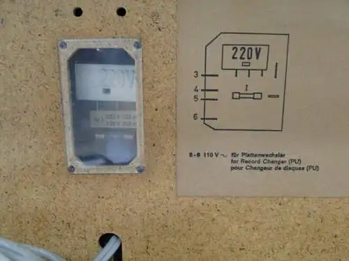 5047-Phonoschrank-Phonokasten-Radio-Grundig-Plattenspieler-Stereo-Konzertschrank