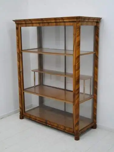 2297D-ORIGINAL BIEDERMEIER-Vitrine-Glasvitrine-Biedermeiervitrine-Vitrinenschran