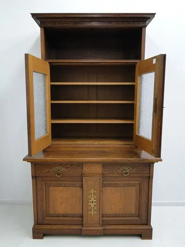 2138-Jugendstilkredenz-Buffet-Jugendstil-Anrichte-Kredenz-Jugendstilbuffet-Eiche 6