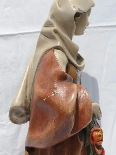 3451D-Grödner Kunstschnitzerei-Holzfigur-Grödnerfigur-Figur-Handgeschnitzt-Holzs