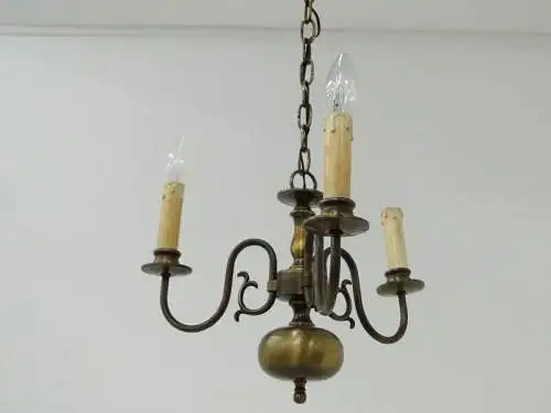 5049D-Luster-Deckenleuchte-Kronleuchter-Lüster-Messingluster-Messinglampe-Lampe