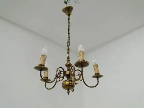 5261D-Luster-Deckenleuchte-Kronleuchter-Lüster-Messingluster-Messinglampe-Lampe