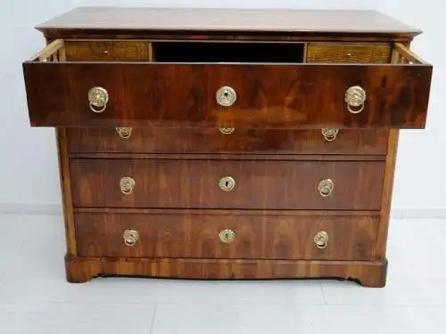 5500D-ORIGINAL Biedermeier-Ladenkommode-Schreibkommode-Biedermeier-Kommode-4Lade