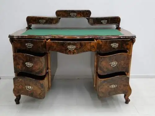 5205D-ORIGINAL BIEDERMEIER Schreibtisch-Biedermeier-Schreibtisch-Schreibmöbel-He