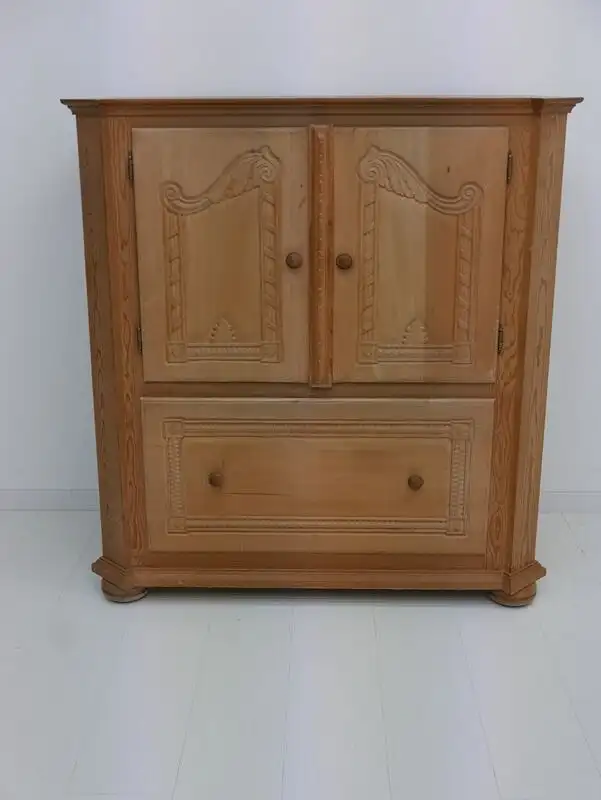3562-Bauernstube-TV Schrank-Fernsehkästchen-TV Kasten-Bauernmöbel-Fernsehschrank 0