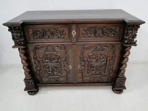 5234-Barock Anrichte-Buffet-halbhohe Anrichte-Barockanrichte-halbhohes Buffet