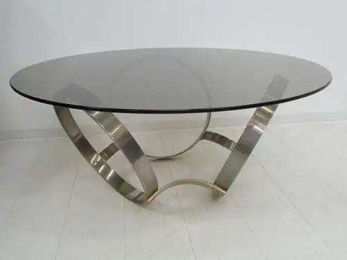 5201-Glastisch-Tisch-Designer Tisch-Beistelltisch-Bauhaus
