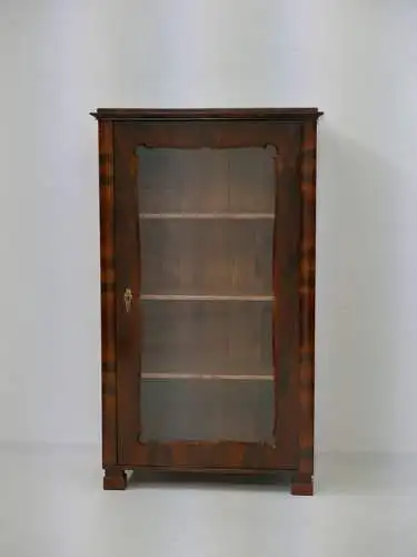 4392-Biedermeiervitrine-Büchervitrine-Biedermeier-Vitrine-Bücherschrank-ORIGINAL