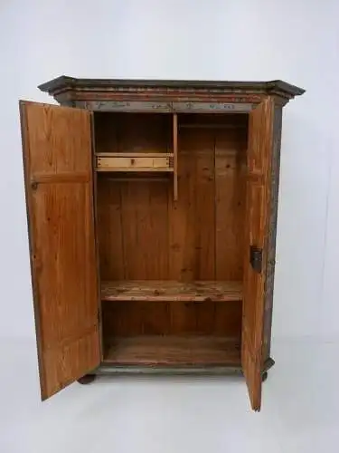 4647D-Bauernkasten-Kleiderschrank-Bauernstube-Schrank-Kasten-Bauernschrank-Kleid