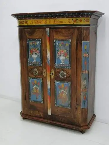 4905D-Bauernkasten-Kleiderschrank-Bauerstube-Kleiderkasten-Schrank-Kasten-1873