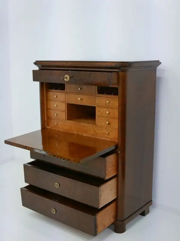 4605-Schreibkommode-Sekretär-Sekretär-um 1910-Schreibmöbel-Ladenkästchen-Schreib 2