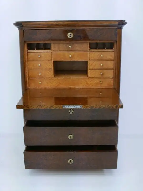 4605-Schreibkommode-Sekretär-Sekretär-um 1910-Schreibmöbel-Ladenkästchen-Schreib 5