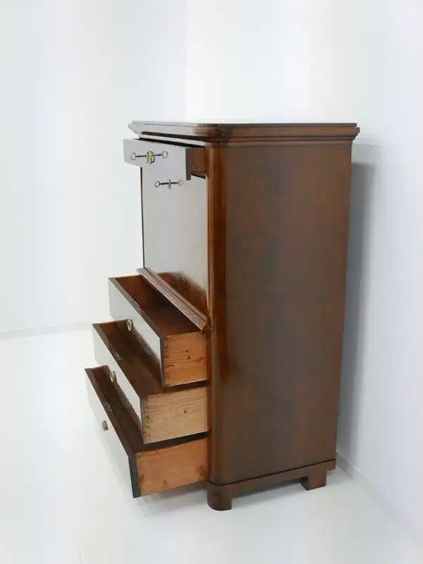 4605-Schreibkommode-Sekretär-Sekretär-um 1910-Schreibmöbel-Ladenkästchen-Schreib 6