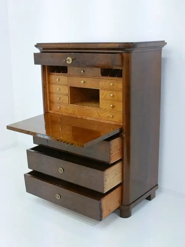 4605-Schreibkommode-Sekretär-Sekretär-um 1910-Schreibmöbel-Ladenkästchen-Schreib 8