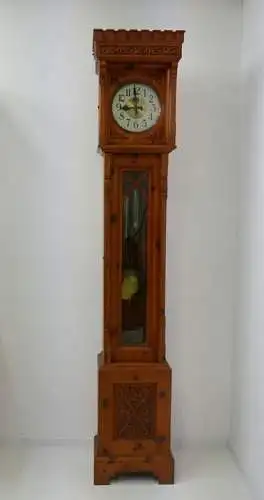 4512D-Bauernstube-Standuhr-Pendeluhr-Ritterstube-Uhr-Bauernmöbel-Ritterstüberl-