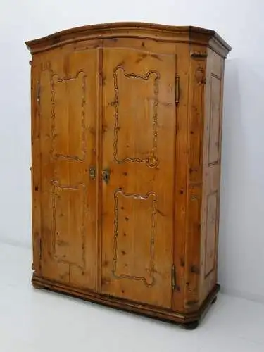 4690-Knochenbarock-Kleiderschrank-Schrank-Kasten-ORIGINAL Knochenbarock-Kleiderk