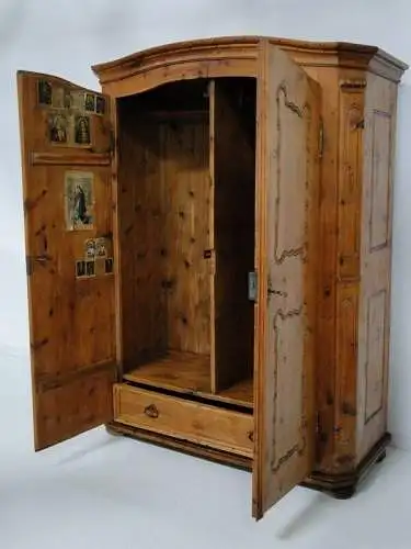 4690-Knochenbarock-Kleiderschrank-Schrank-Kasten-ORIGINAL Knochenbarock-Kleiderk