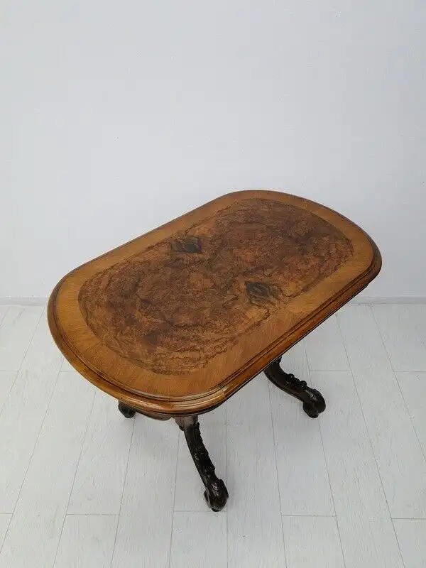 4562-Biedermeiertisch-Salontisch-Couchtisch-Beistelltisch-Tisch-Biedermeier-Wohn 2