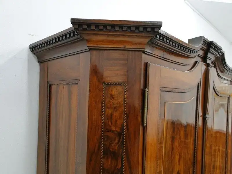 5076D-Barock Schrank-josefinischer Kasten-Kleiderschrank-Barock Kasten 8