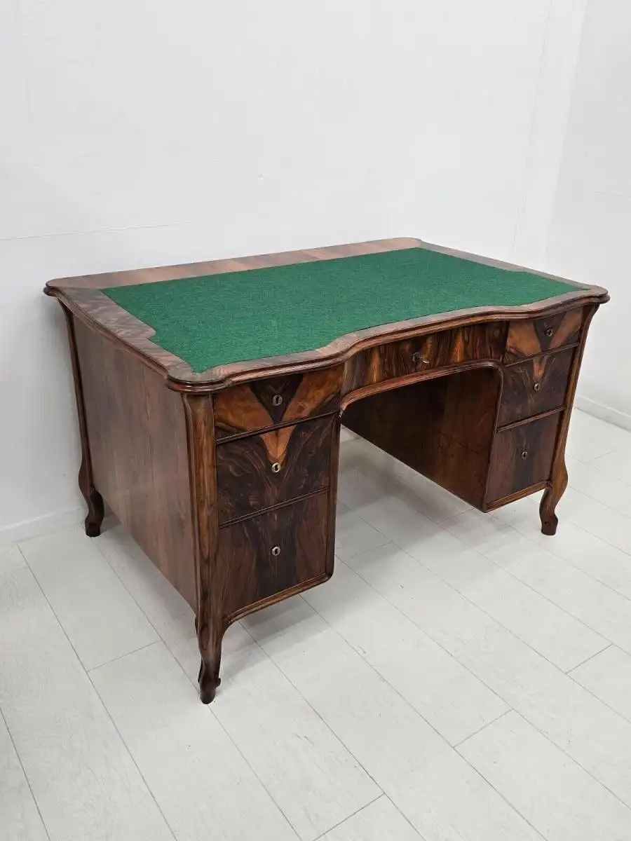 8502-Biedermeier-Schreibtisch-Tisch-Schreibmöbel- 1
