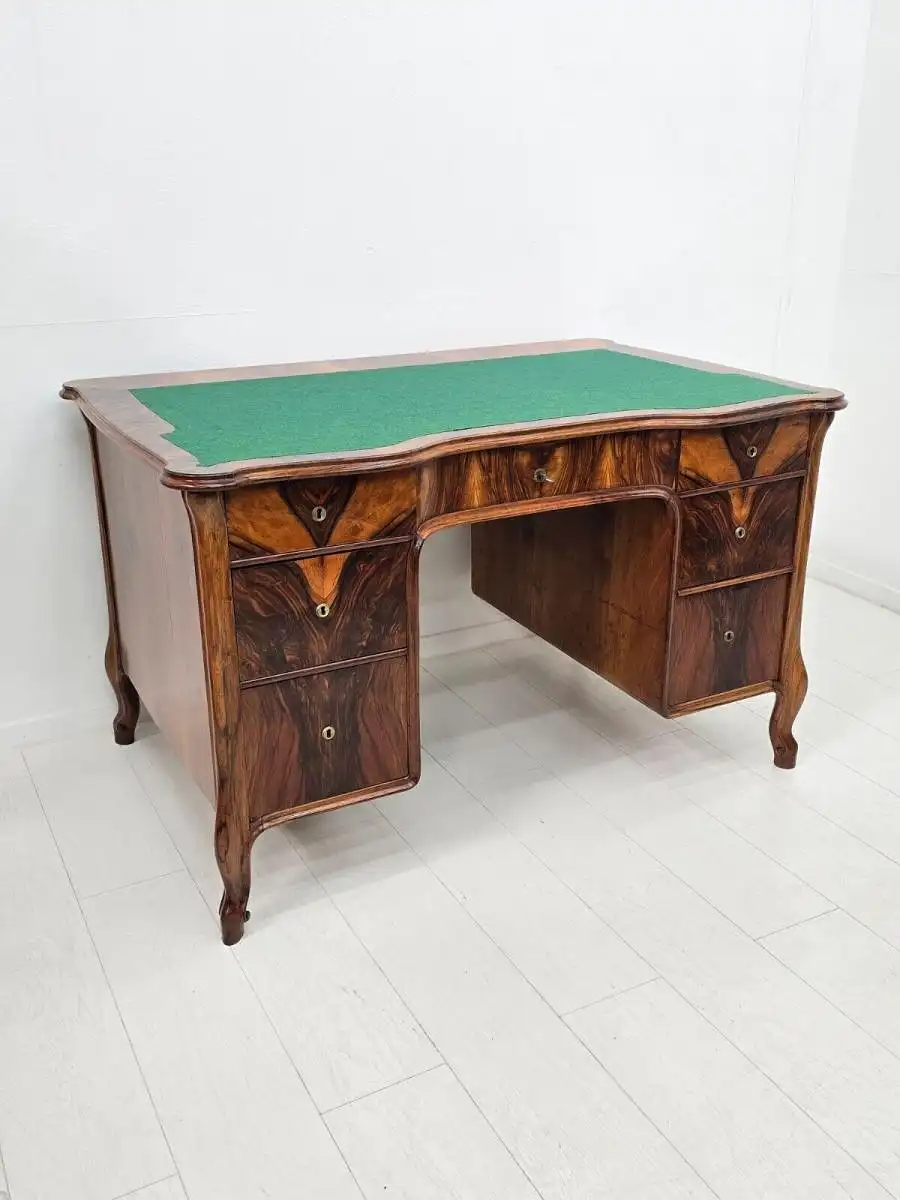 8502-Biedermeier-Schreibtisch-Tisch-Schreibmöbel- 2