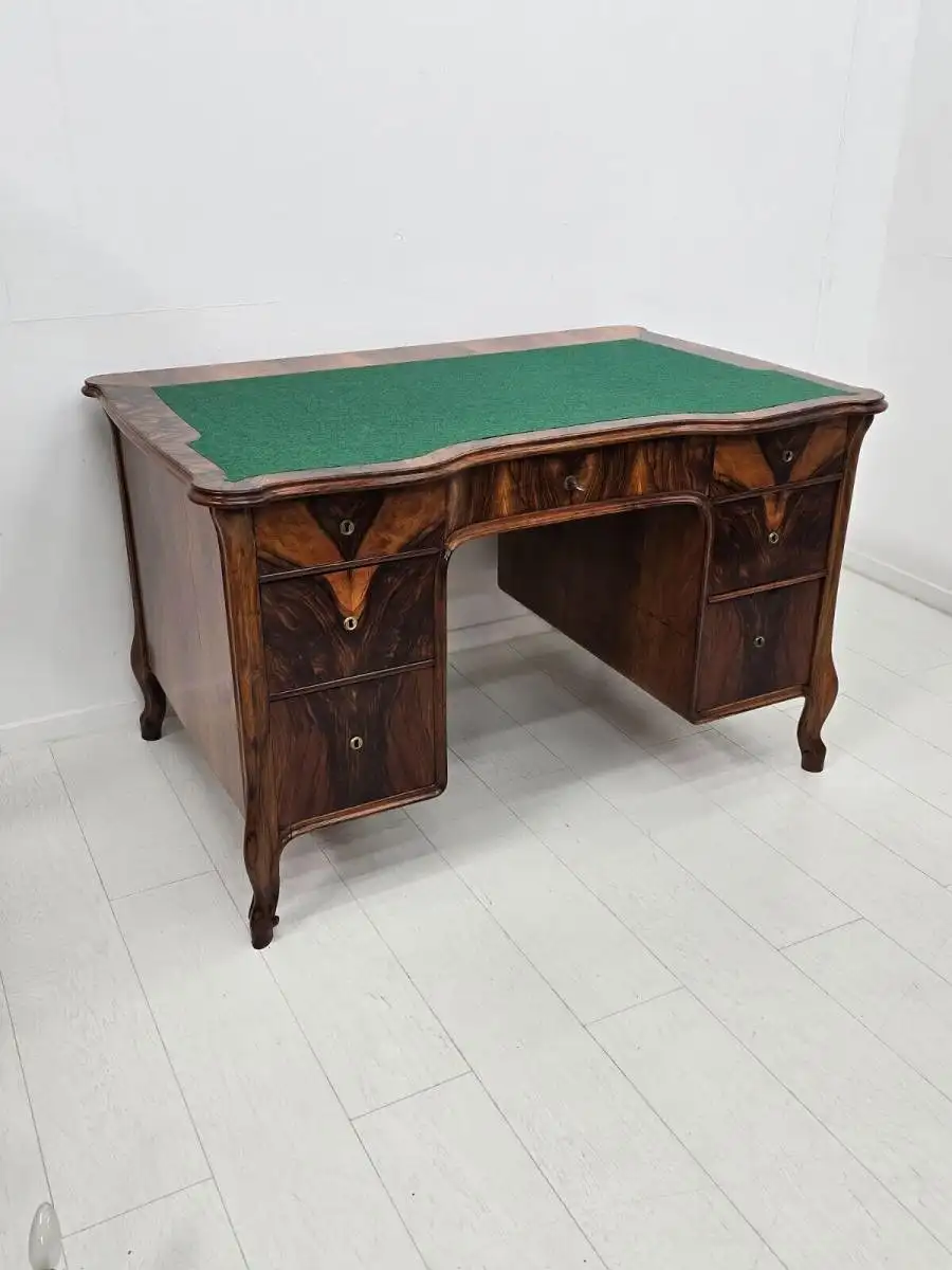 8502-Biedermeier-Schreibtisch-Tisch-Schreibmöbel- 4
