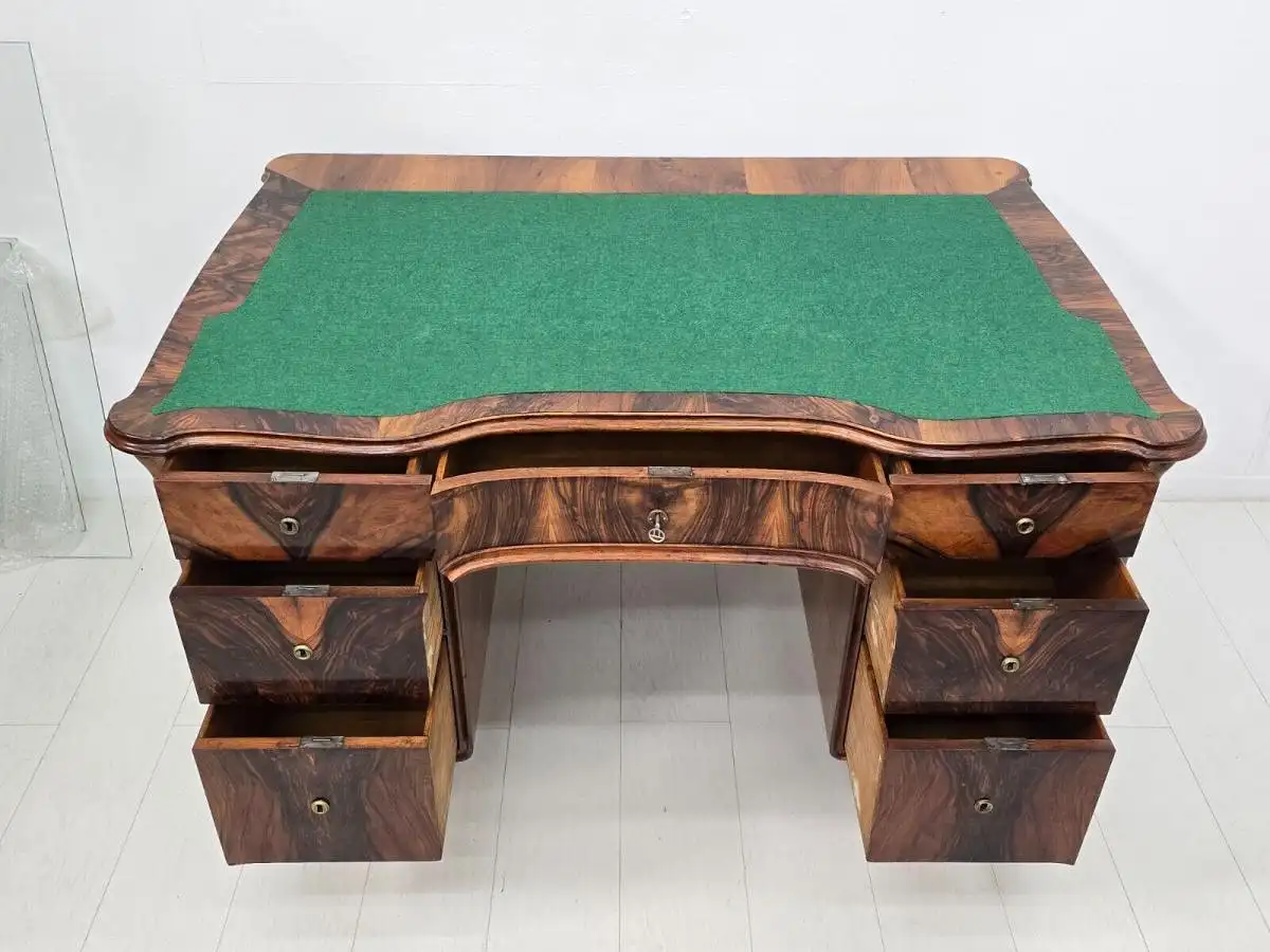 8502-Biedermeier-Schreibtisch-Tisch-Schreibmöbel- 5