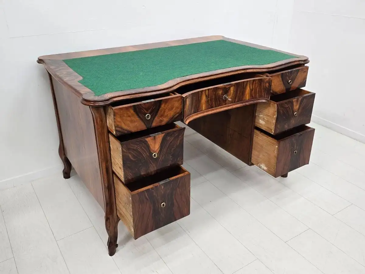 8502-Biedermeier-Schreibtisch-Tisch-Schreibmöbel- 7