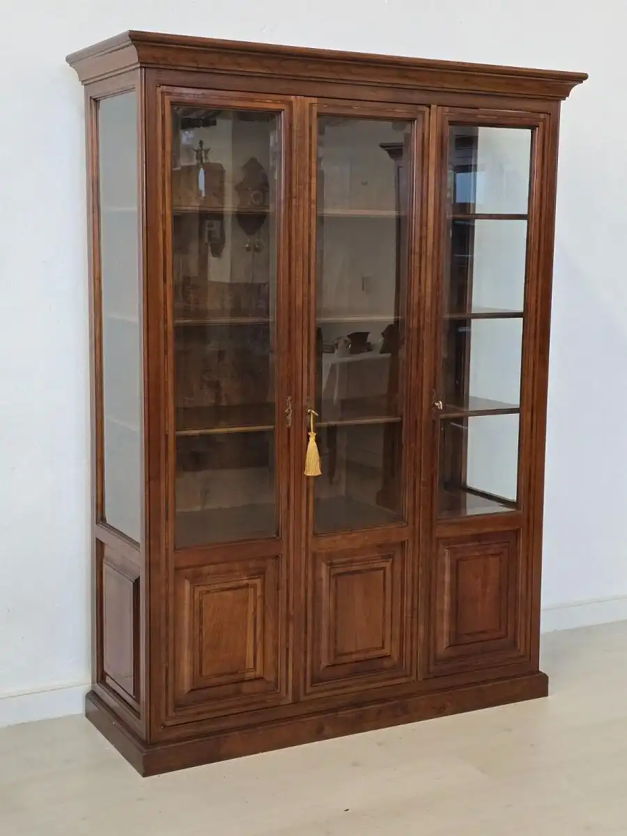 H61419D-Büchervitrine-Bücherschrank-Vitrine-Vitrinenschrank- 0