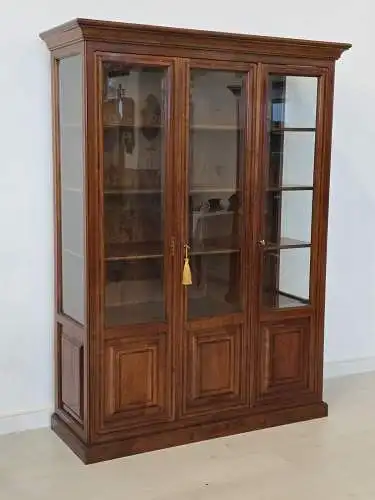 H61419D-Büchervitrine-Bücherschrank-Vitrine-Vitrinenschrank-