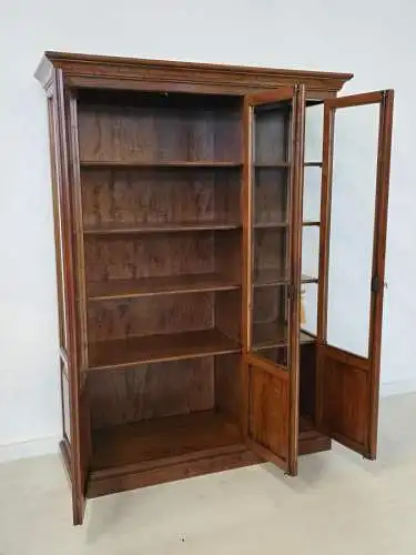 H61419D-Büchervitrine-Bücherschrank-Vitrine-Vitrinenschrank-