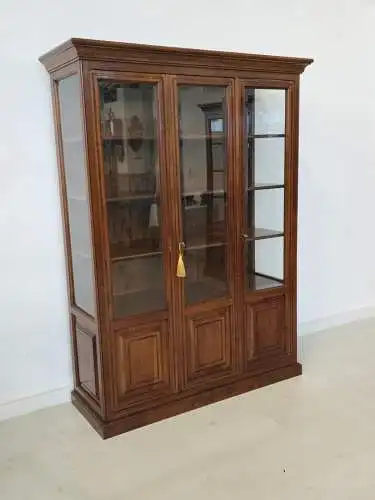 H61419D-Büchervitrine-Bücherschrank-Vitrine-Vitrinenschrank-