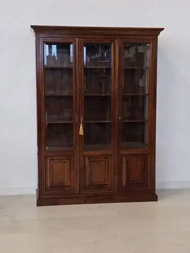 H61419D-Büchervitrine-Bücherschrank-Vitrine-Vitrinenschrank-