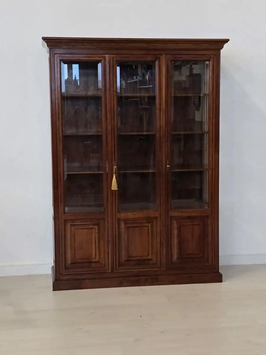 H61419D-Büchervitrine-Bücherschrank-Vitrine-Vitrinenschrank- 13