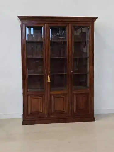 H61419D-Büchervitrine-Bücherschrank-Vitrine-Vitrinenschrank-