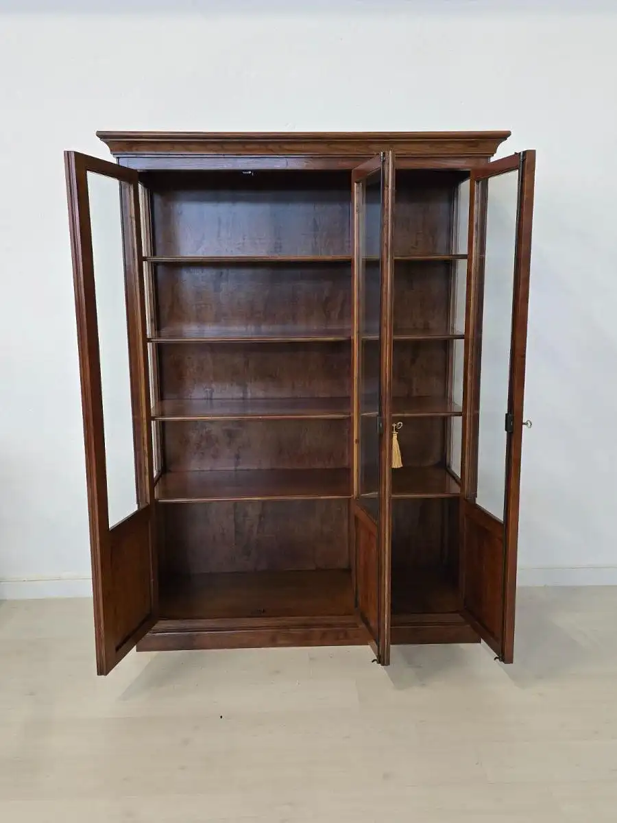 H61419D-Büchervitrine-Bücherschrank-Vitrine-Vitrinenschrank- 3
