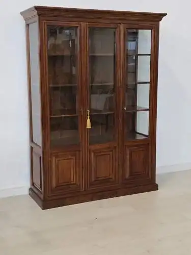 H61419D-Büchervitrine-Bücherschrank-Vitrine-Vitrinenschrank-