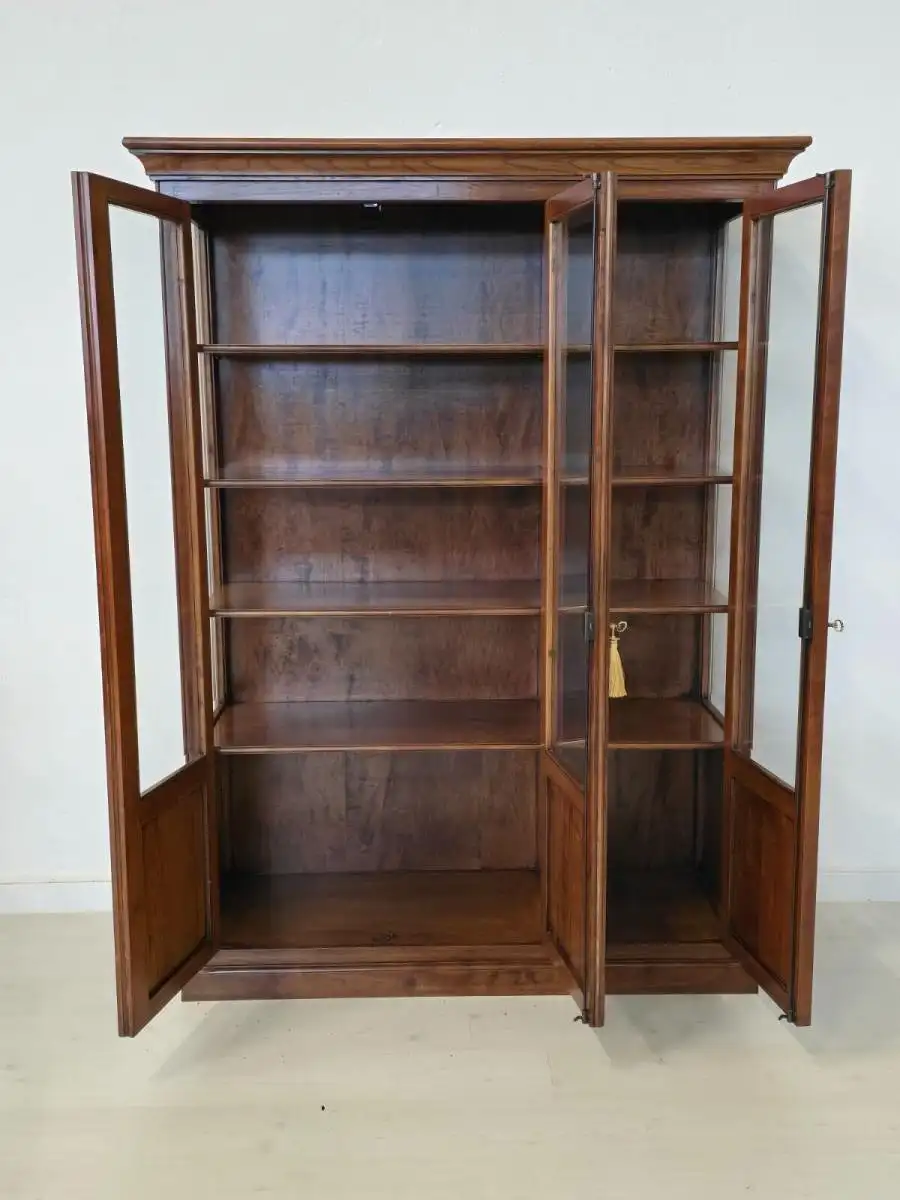H61419D-Büchervitrine-Bücherschrank-Vitrine-Vitrinenschrank- 8