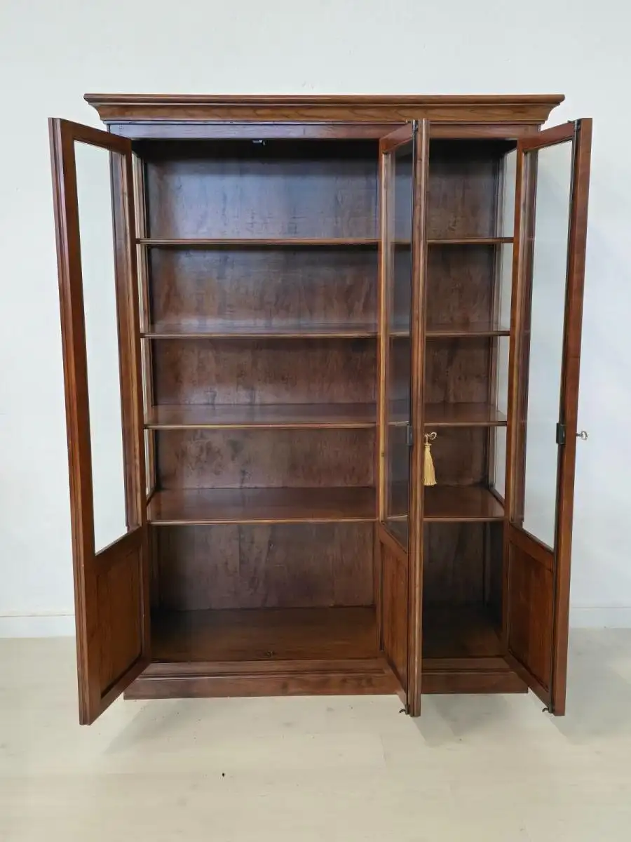H61419D-Büchervitrine-Bücherschrank-Vitrine-Vitrinenschrank- 9