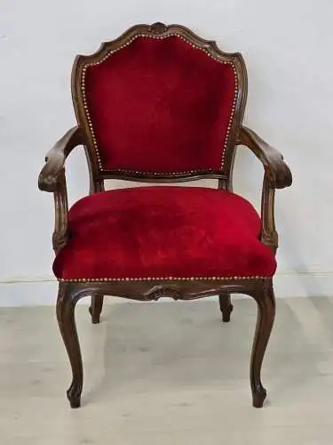 H61417D-Barockstil-Armlehnenstuhl-Armlehnensessel-Stuhl-Sessel-Sitzmöbel