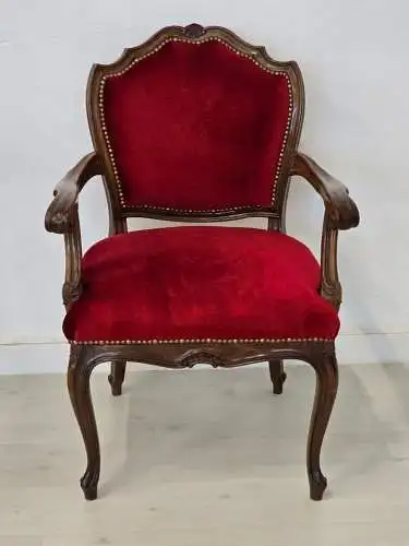 H61417D-Barockstil-Armlehnenstuhl-Armlehnensessel-Stuhl-Sessel-Sitzmöbel