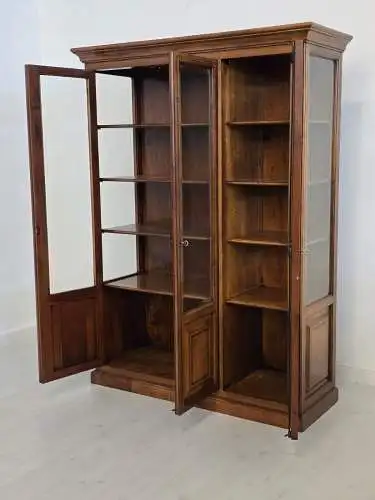 H61416D-Büchervitrine-Bücherschrank-Bücherkasten-Vitrine-