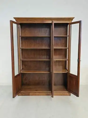 H61416D-Büchervitrine-Bücherschrank-Bücherkasten-Vitrine-