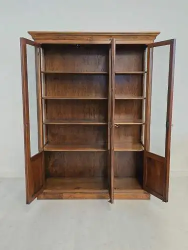 H61416D-Büchervitrine-Bücherschrank-Bücherkasten-Vitrine-