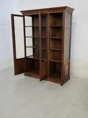 H61416D-Büchervitrine-Bücherschrank-Bücherkasten-Vitrine-