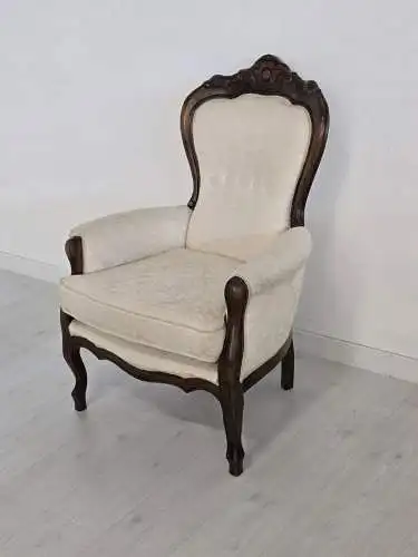 H61400D-Fauteuil-Barockstil-Armlehnensessel-Armlehnenstuhl-Sitzmöbel