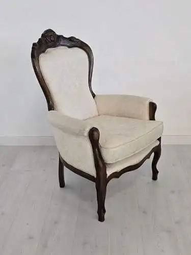H61400D-Fauteuil-Barockstil-Armlehnensessel-Armlehnenstuhl-Sitzmöbel